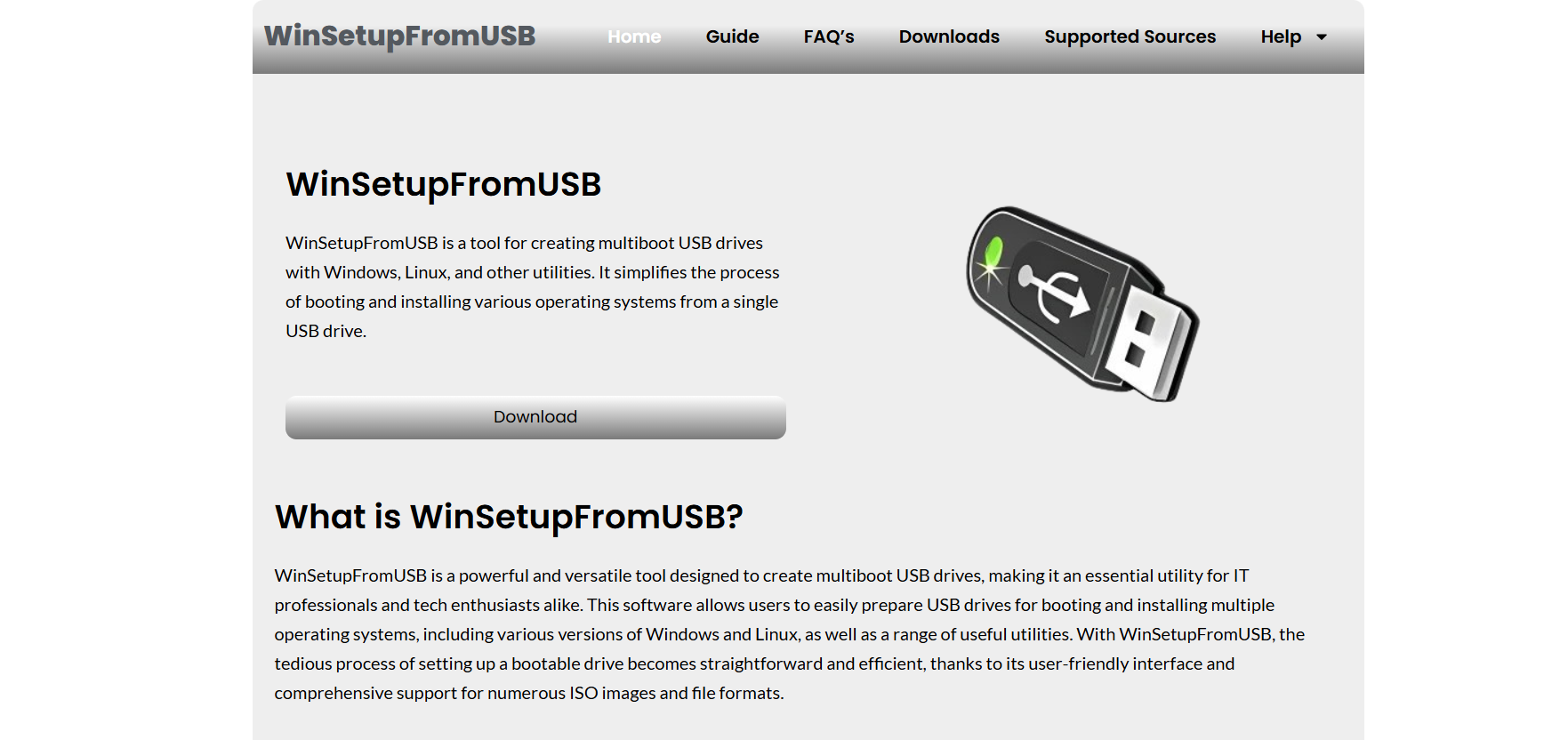 Does WinSetupFromUSB Support Utility Tools Like MemTest